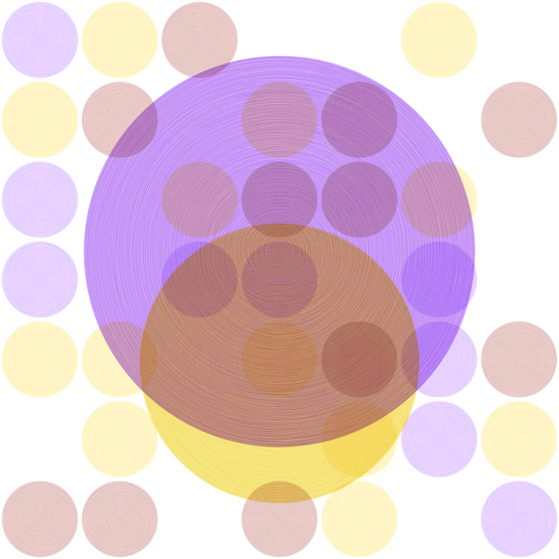 Brushed Circles #2