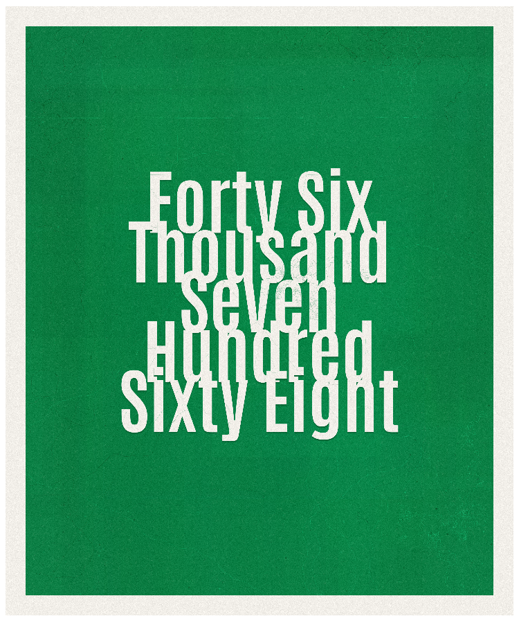 Count #46768