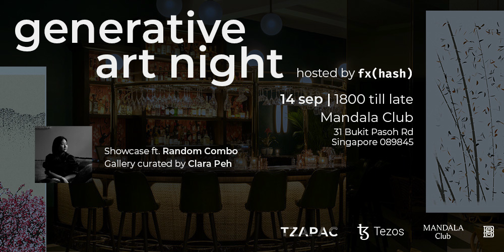 Generative Art Night in Singapore 