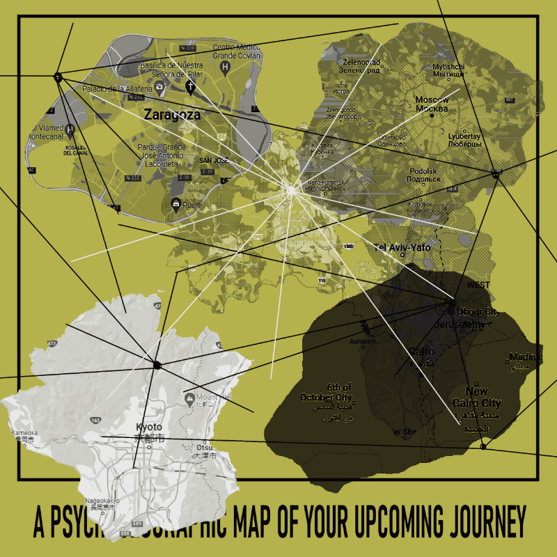 PSYCHOGEOGRAPHIC MAP  #3