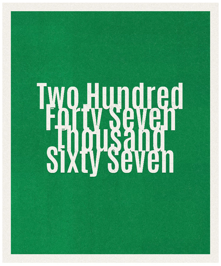 Count #247067
