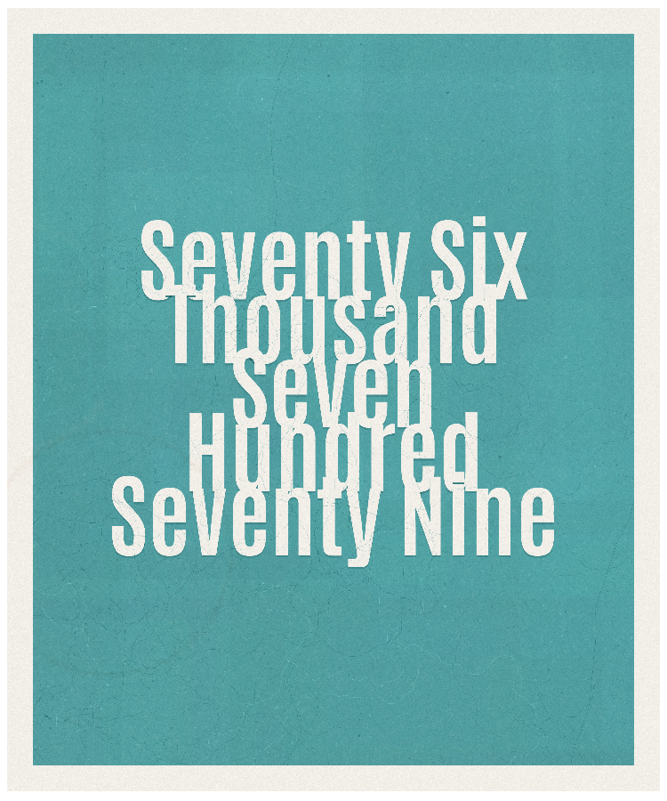 Count #76779