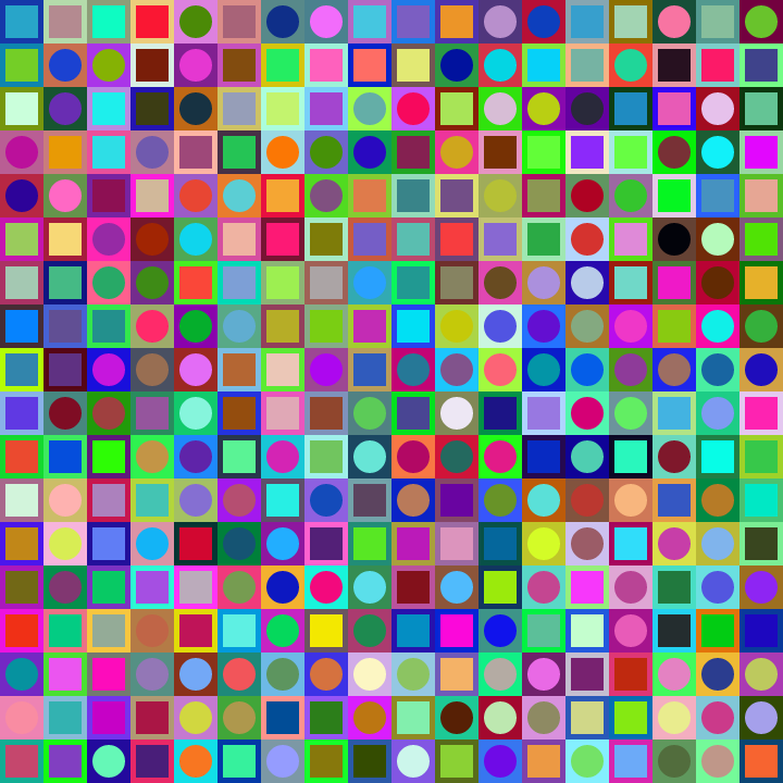 Square Dot Composition #148