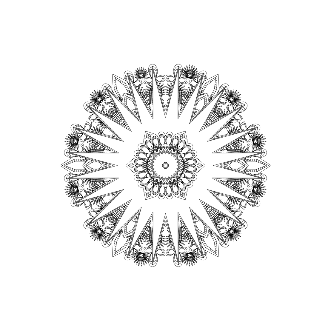 LL21 Mandala #557