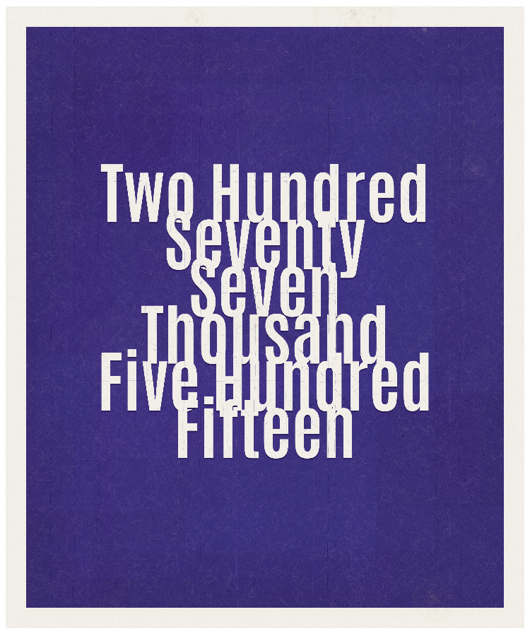 Count #277515