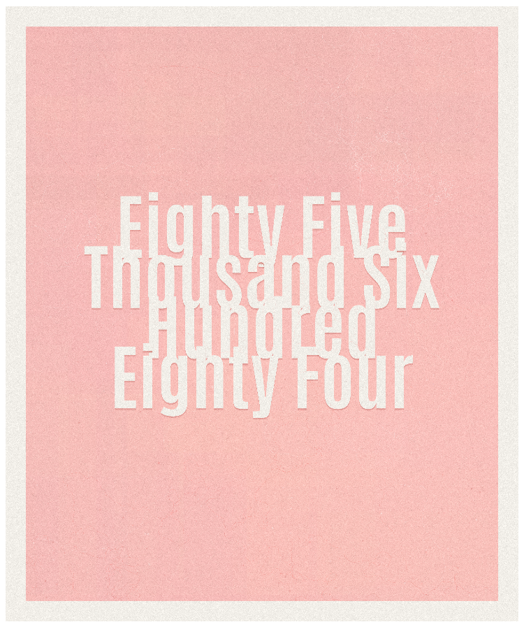Count #85684