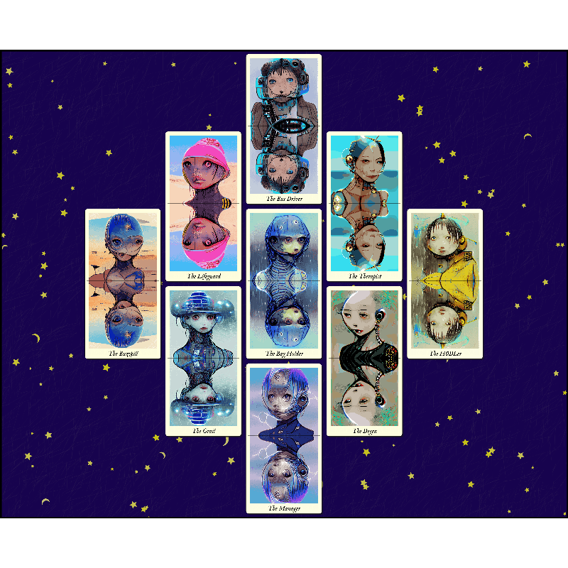 Reflexions - the fxhash tarot #24