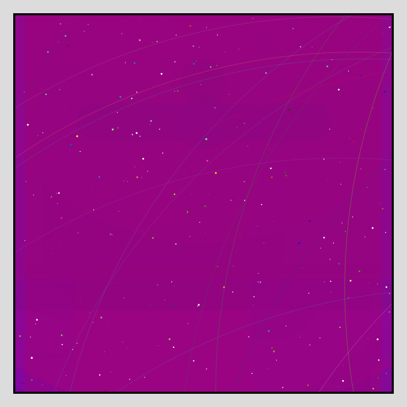 Color Field Starry B #29