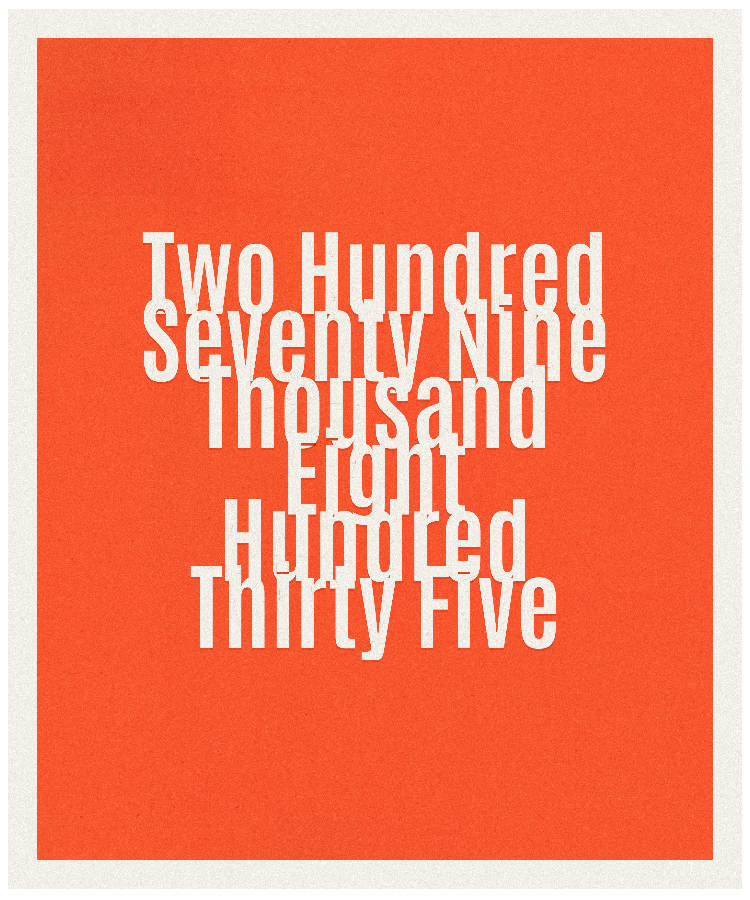 Count #279835