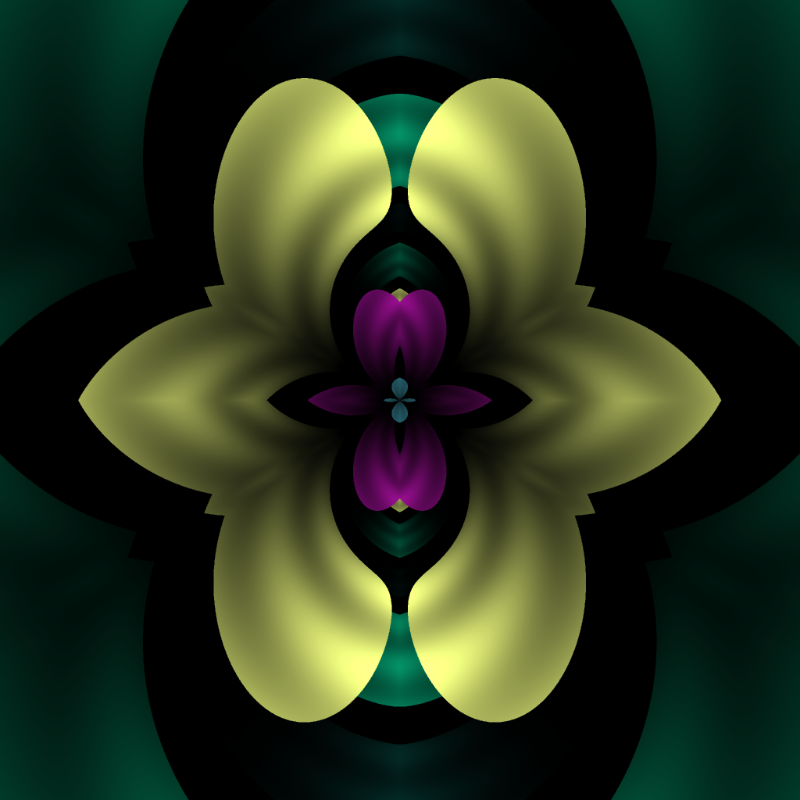 Fractal Flower #102