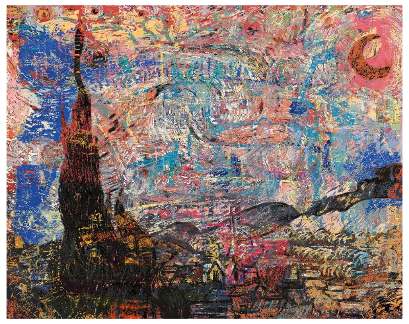 The Starry Night Expressionism #1