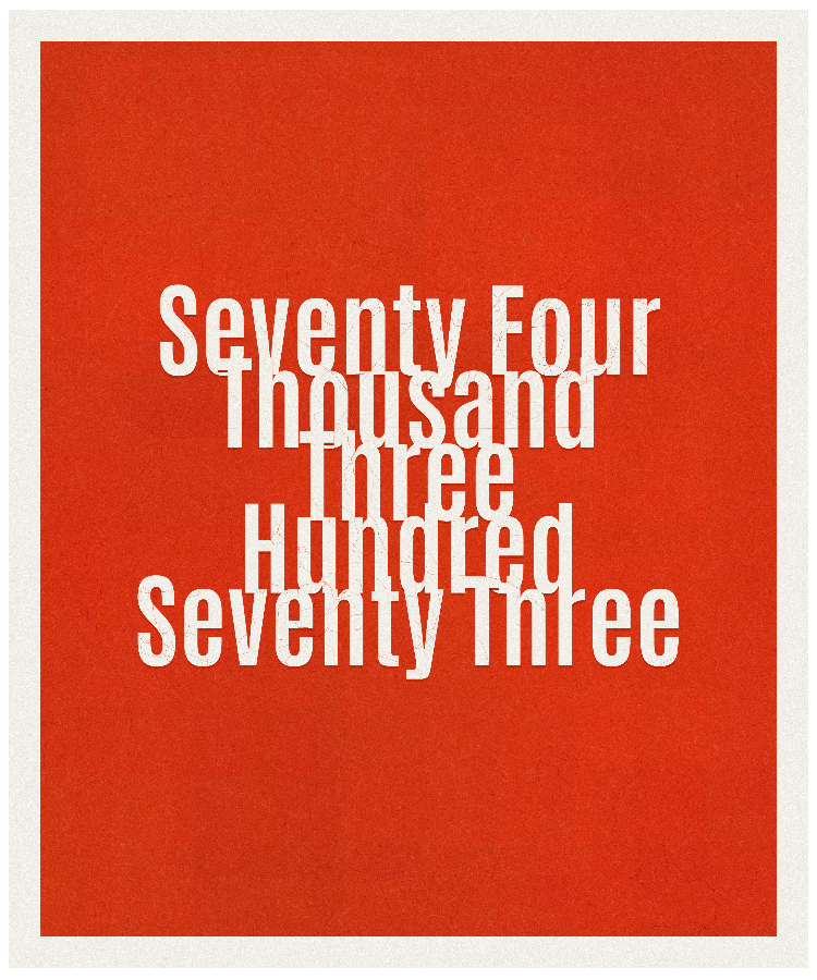 Count #74373