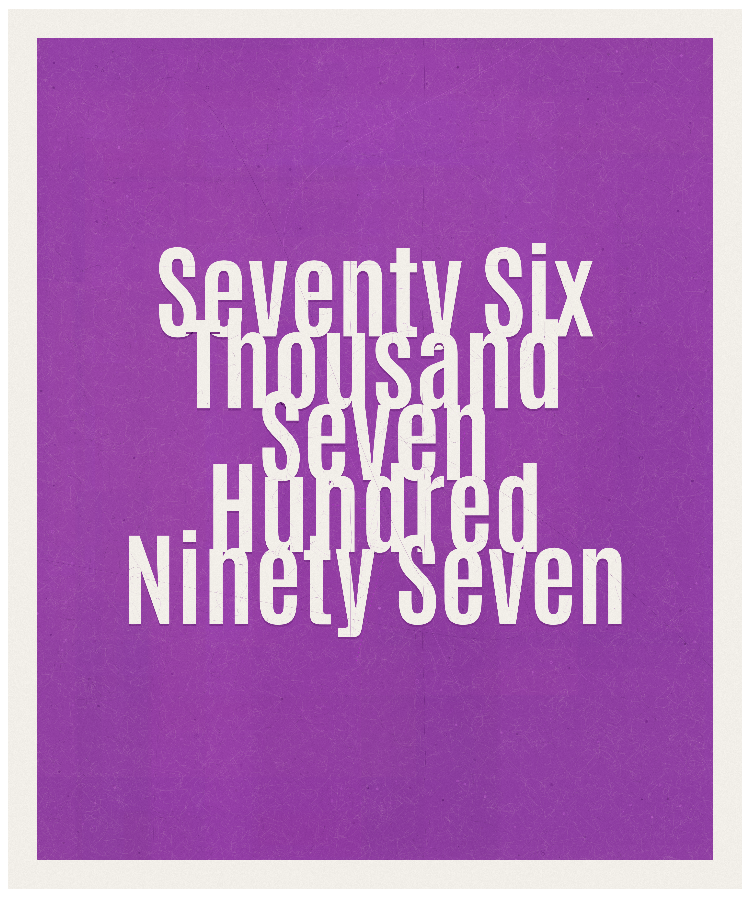 Count #76797