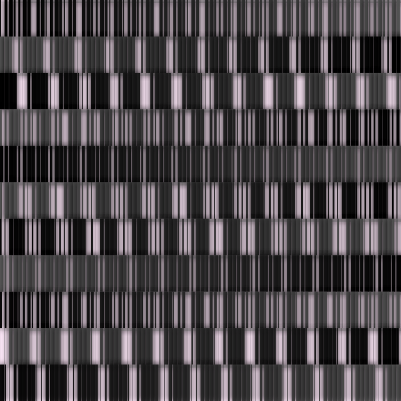 Generative Barcode Helmholtz Illusion #7