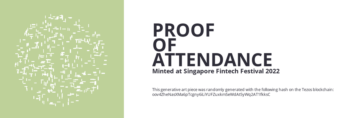 SFF2022 Proof of Attendance Token #306