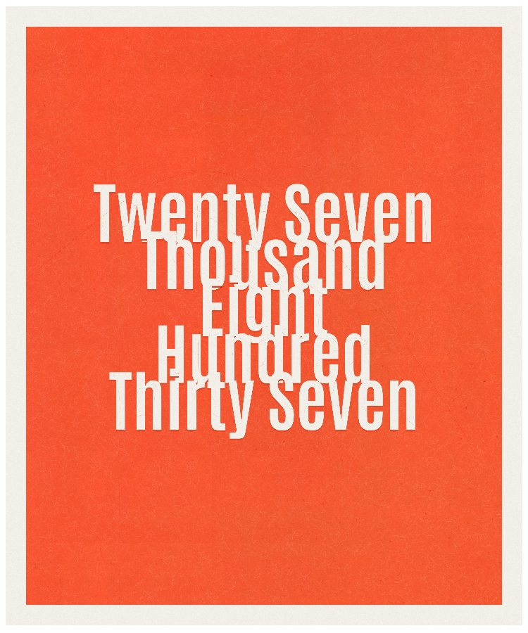 Count #27837