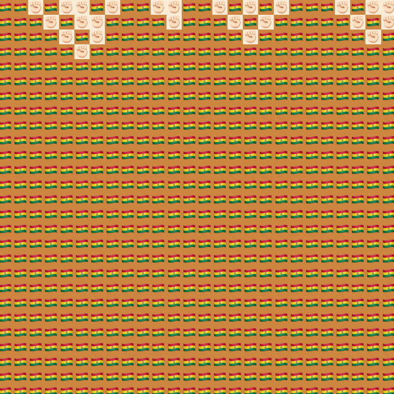 Elementary Cellular Emoji Automata #808