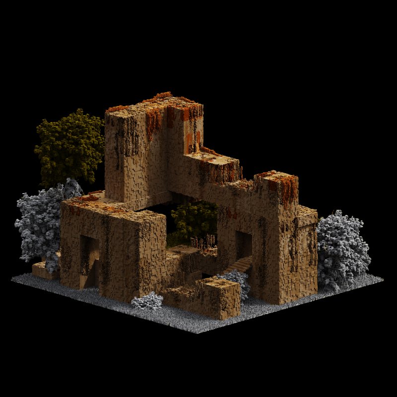 The voxel house #N1 #9