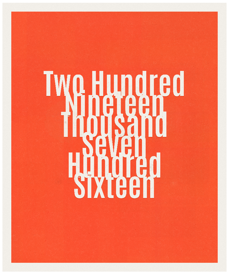 Count #219716