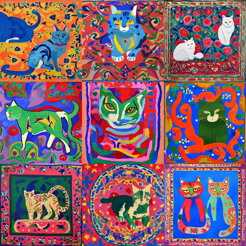 99 Patchworks of 9 Lives #5