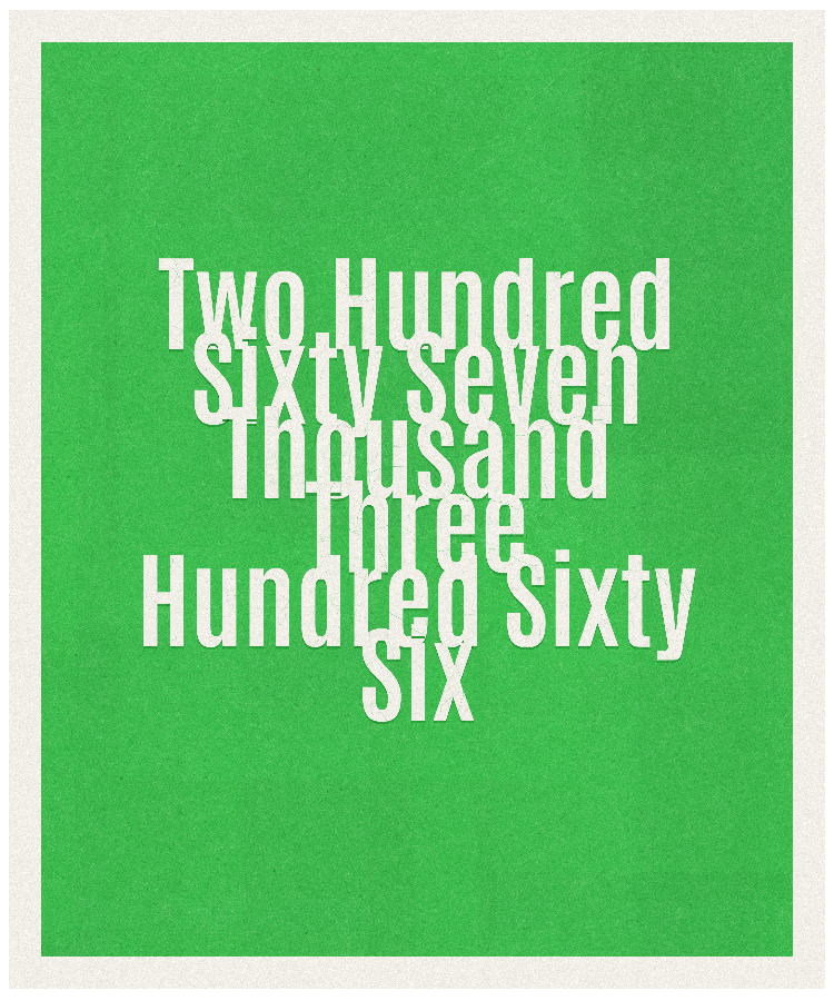 Count #267366