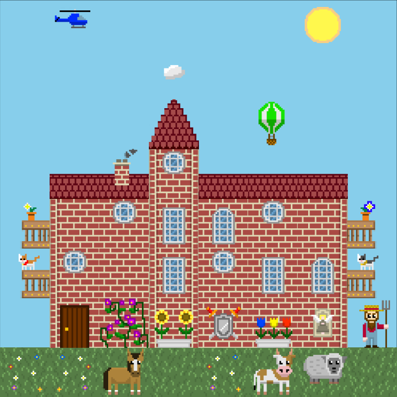 2D Mansion #63