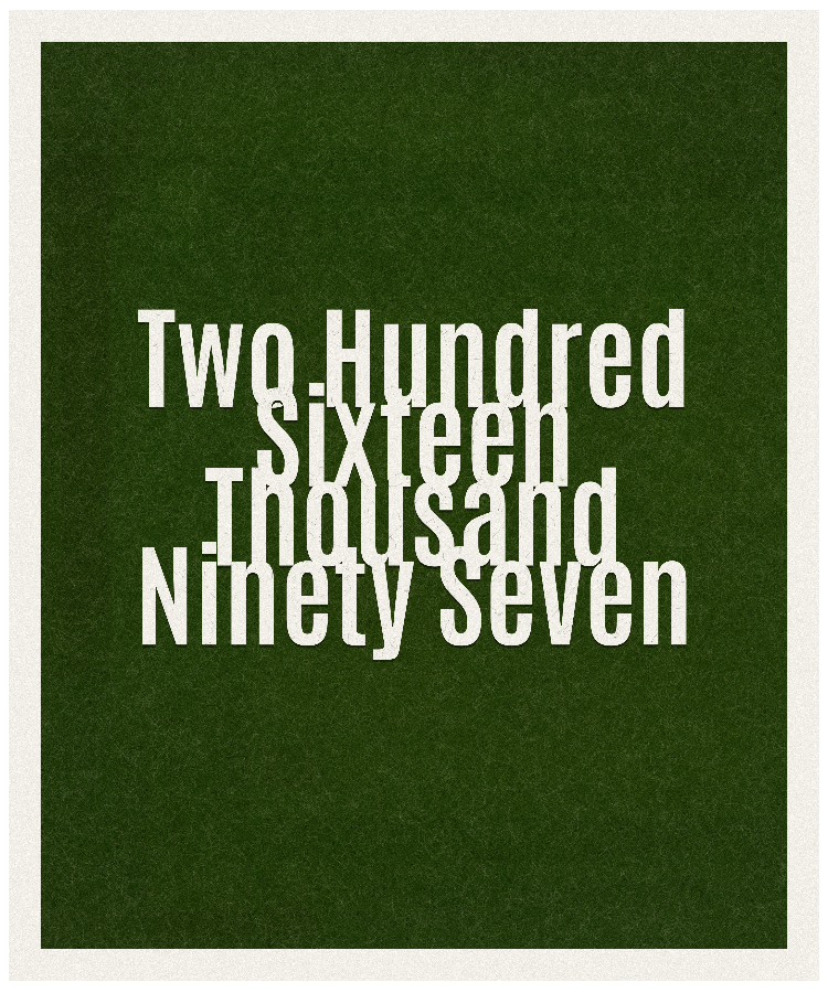 Count #216097