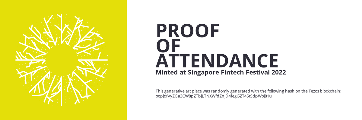 SFF2022 Proof of Attendance Token #1403