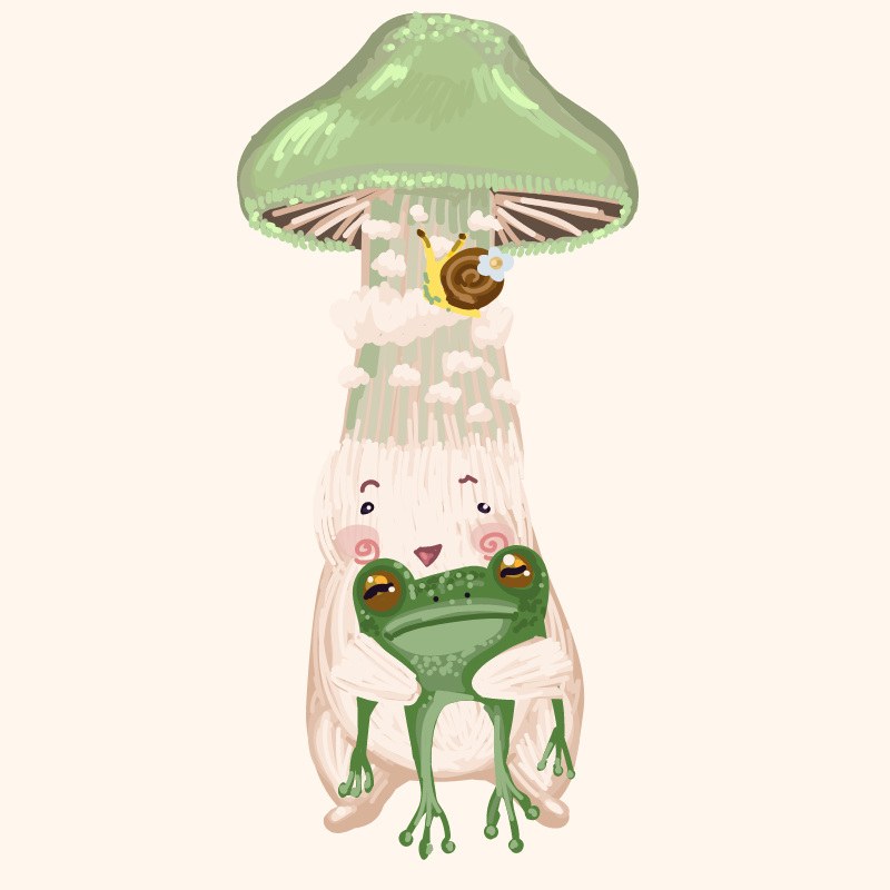 Cute Mushrooms Forest Guys #57