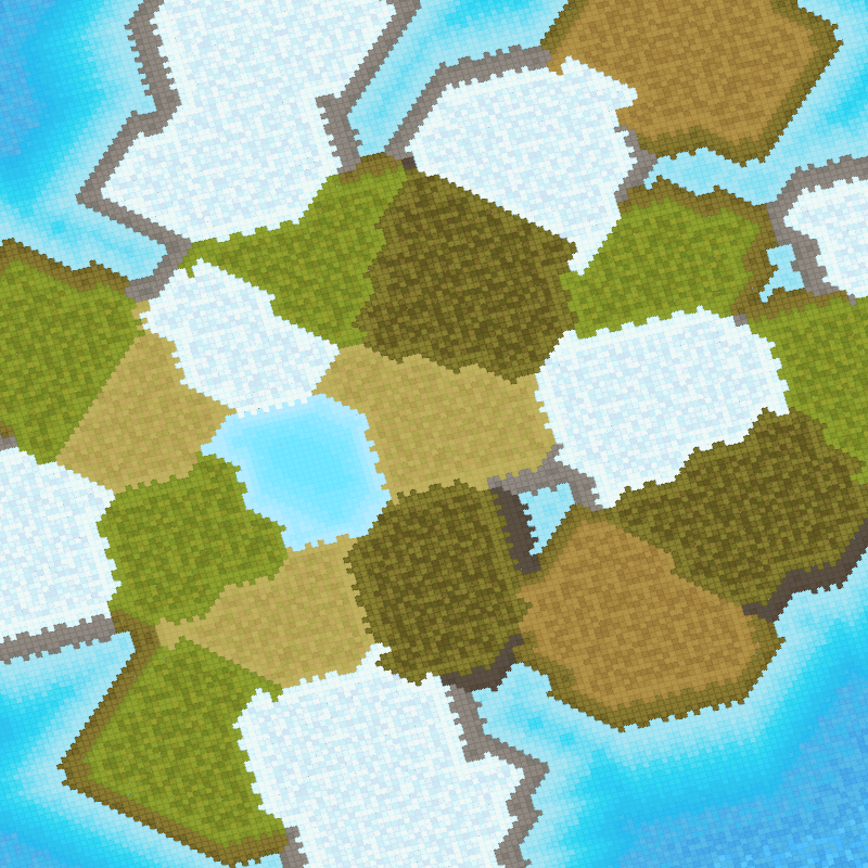 Littlecube Maps: Arctic Oasis Islands #1