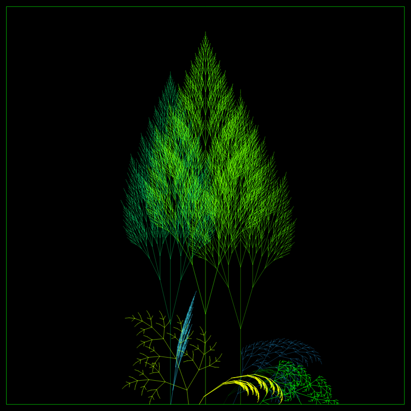 Fractal Forest #120