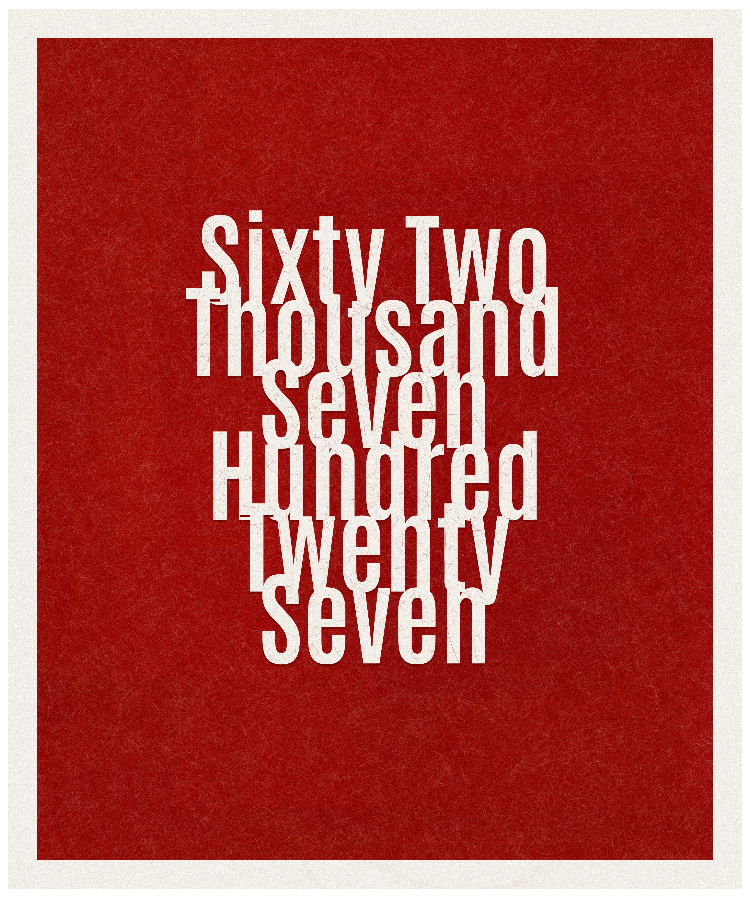 Count #62727