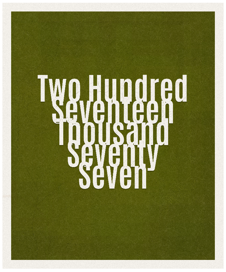 Count #217077
