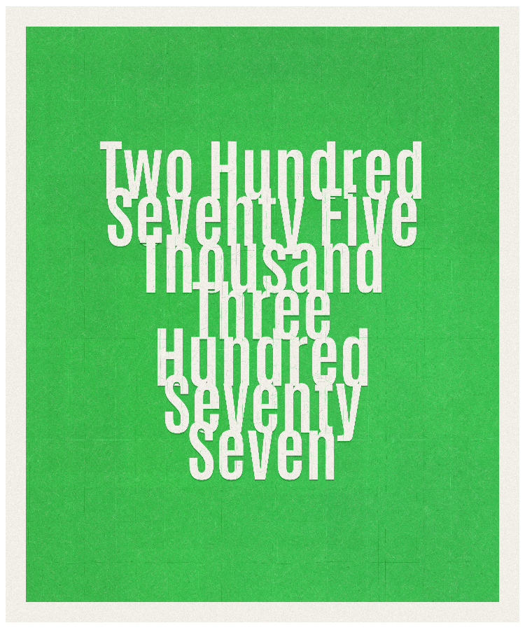 Count #275377
