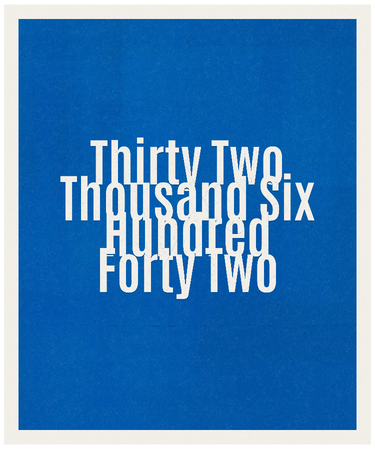 Count #32642