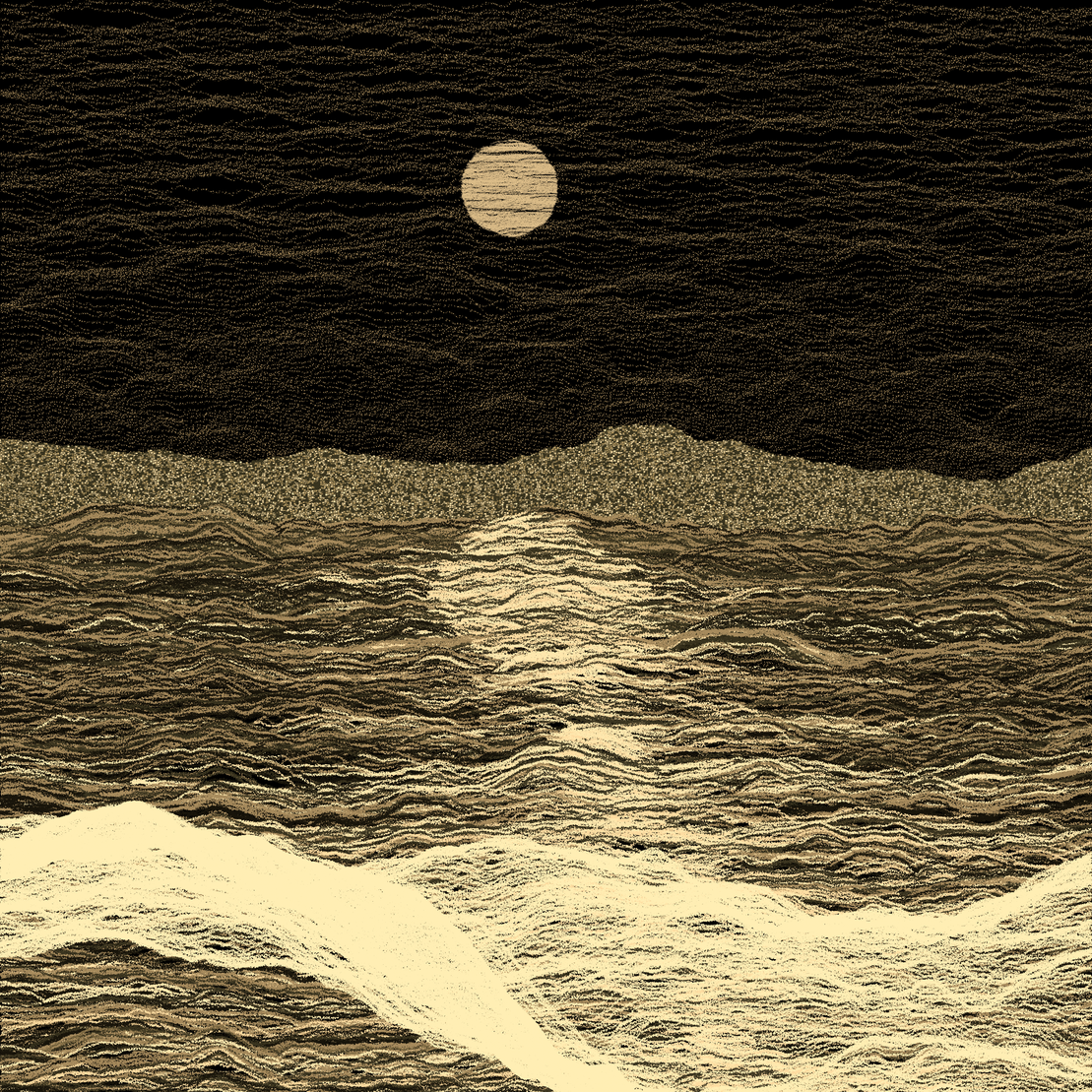 Moonlit Sea #224