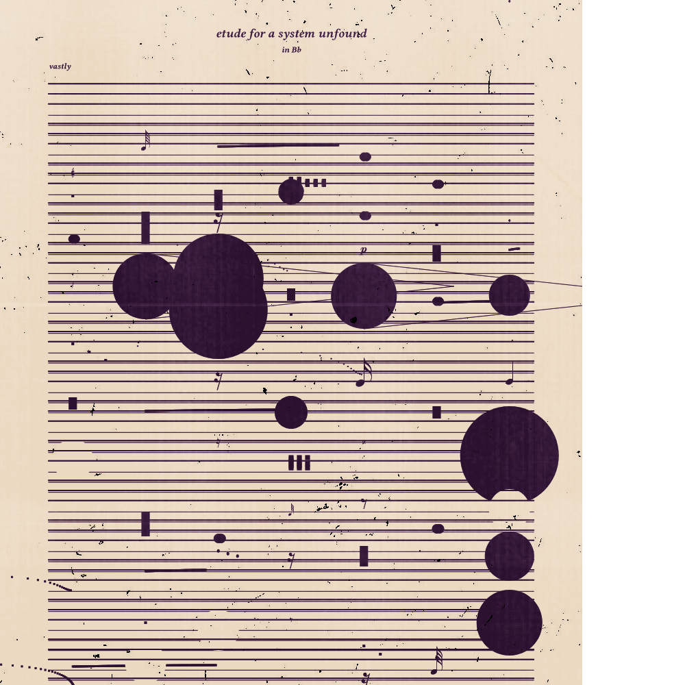 etude for a system unfound #89