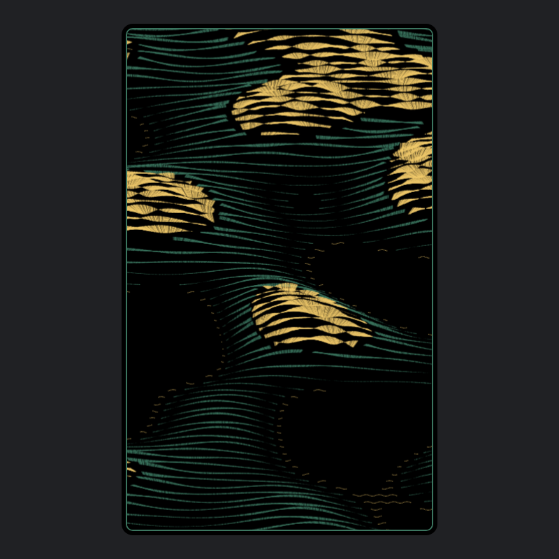Topographic Playing Card #94