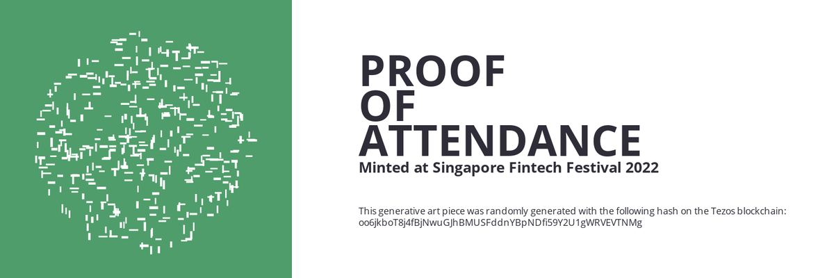 SFF2022 Proof of Attendance Token #874