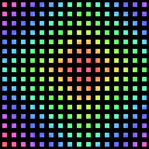 Animated RGB Squares #4