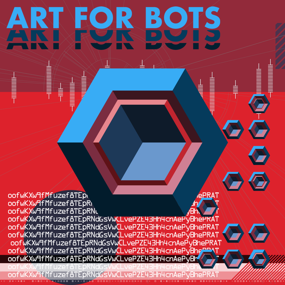 Hexagones - Art for Bots for Humans #43