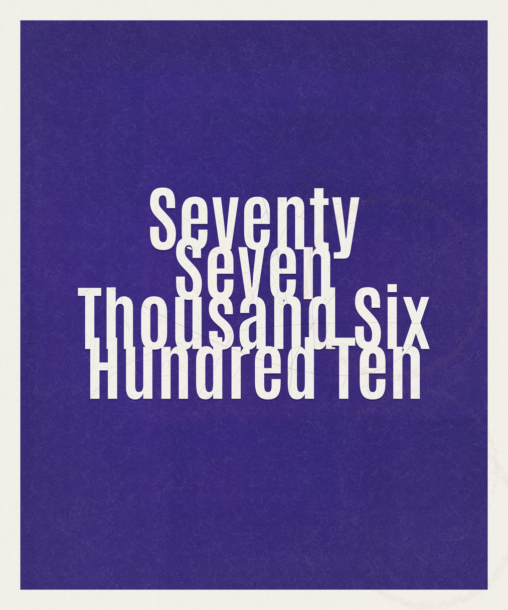 Count #77610