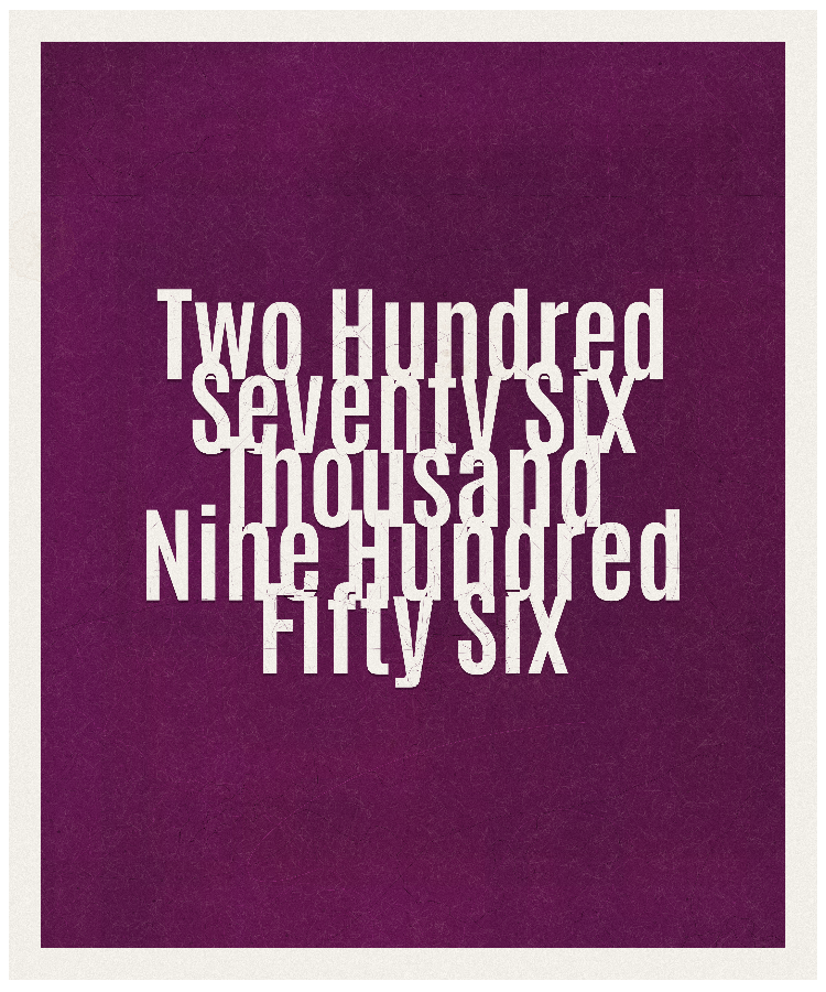 Count #276956