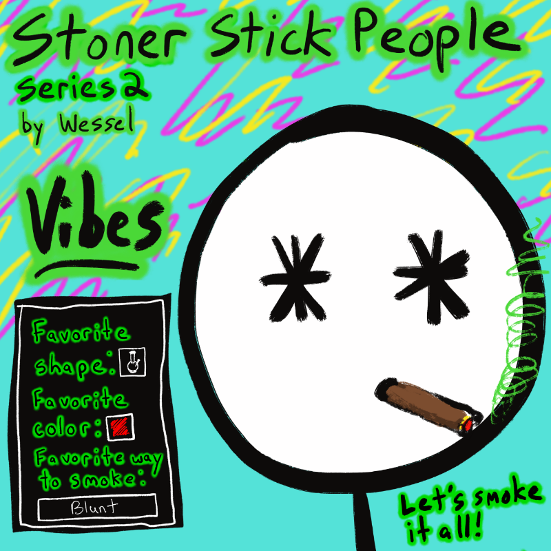 Stoner Stick People Series 2 #17