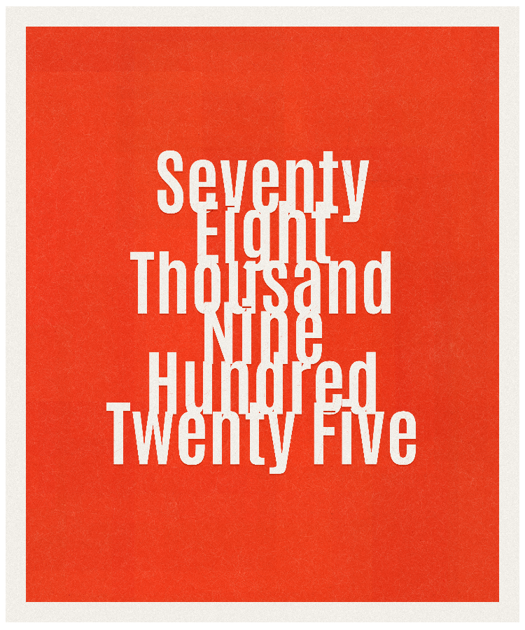Count #78925