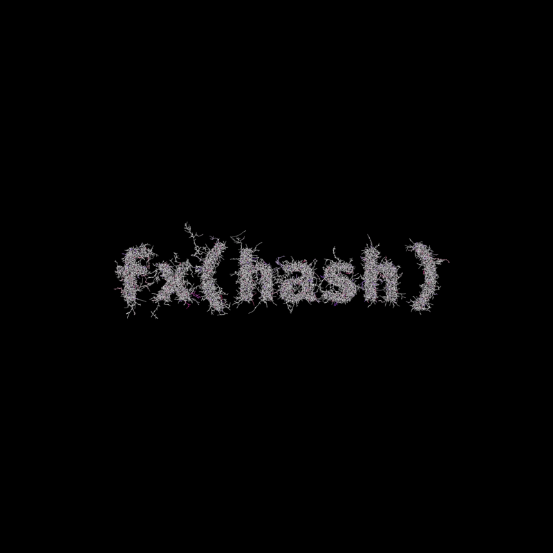 FXHASH Logo with Features #43