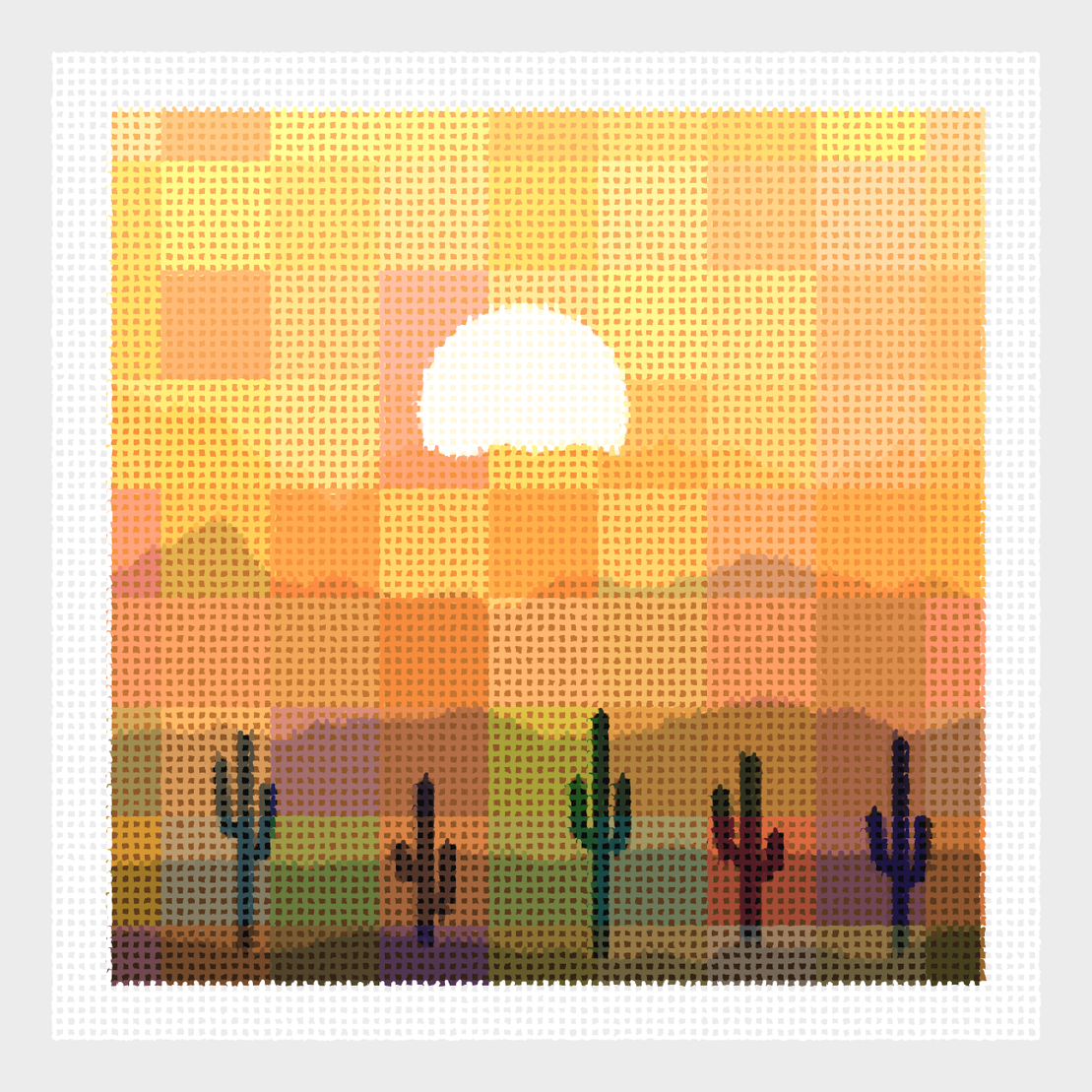 Saguaros #74