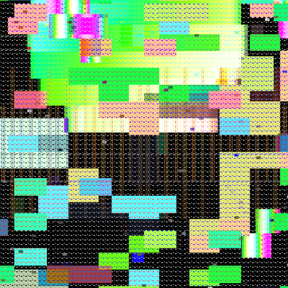 A Pixelated Dream Accumulations #6