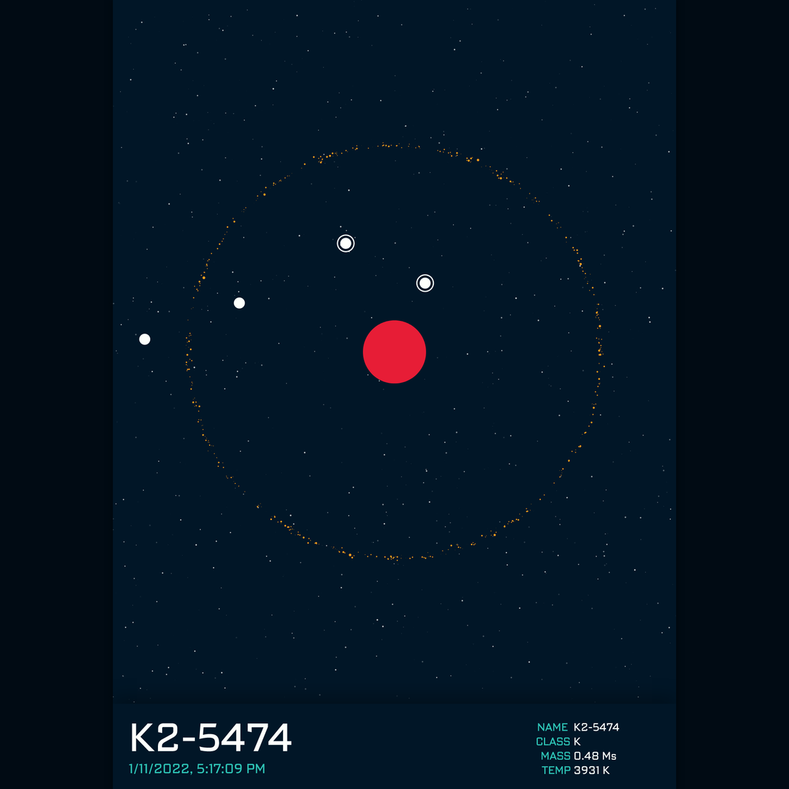 PLANETARY SYSTEM #43