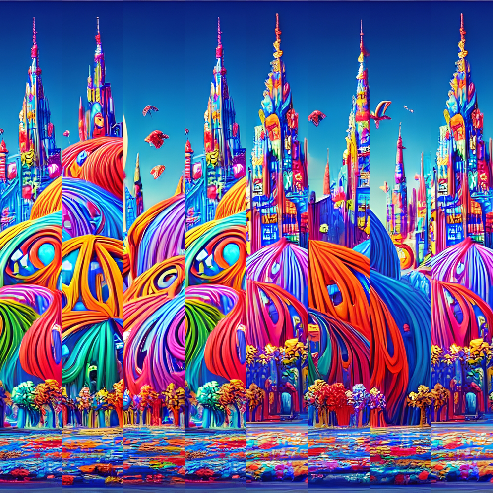 AI Psychedelic Candy